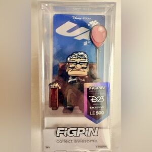 D23 Expo Disney Pixar Carl Up FiGPiN Limited Edition 500 Exclusive D23 Release